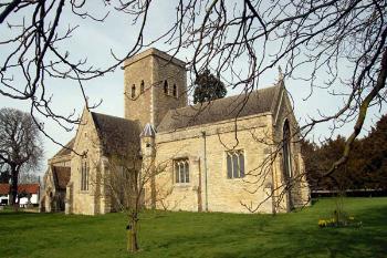 Bletsoe church seen from the south-east March 2007